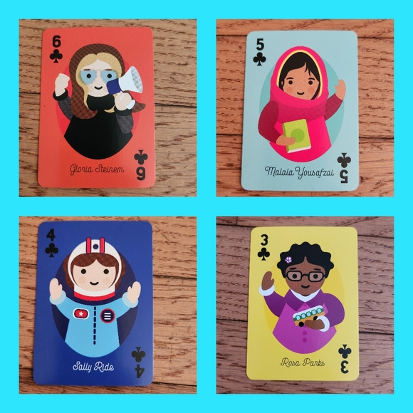 mudpuppy Little Feminist Playing Cards - Picture 5 of 6
